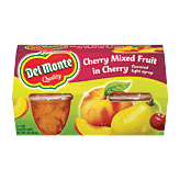 Del Monte Cherry Mixed Fruit In Light Syrup 4 Pk Full-Size Picture